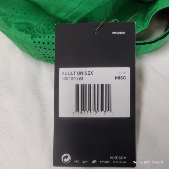 NWT Nike Golf – Dri-FIT Swoosh Perforated  - Picture 10 of 11